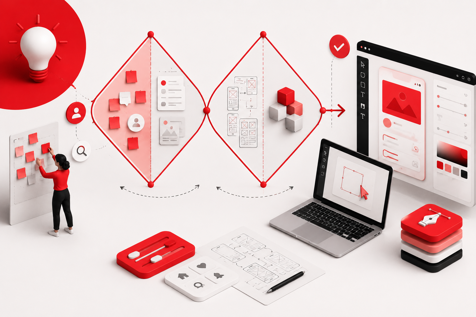 Design Thinking & AI-Native UX Workflow