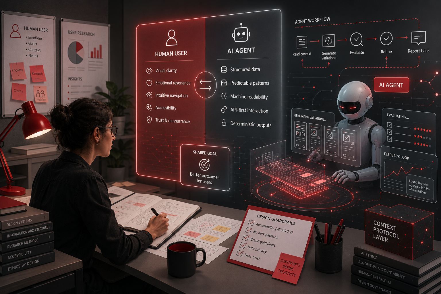 The Agentic Interface: Why UX Design Must Evolve for AI Agents as Primary Users